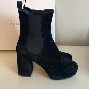 Roberto Festa Black Suede Boots